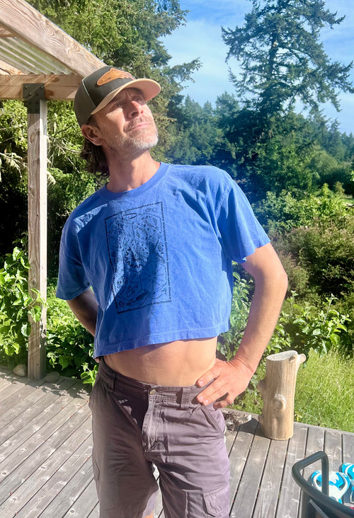 Just a man in his crop top @eric_guth
